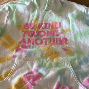 Kids Tie-Dye Hoodie - Be Kind Design - Ellen Degeneres how